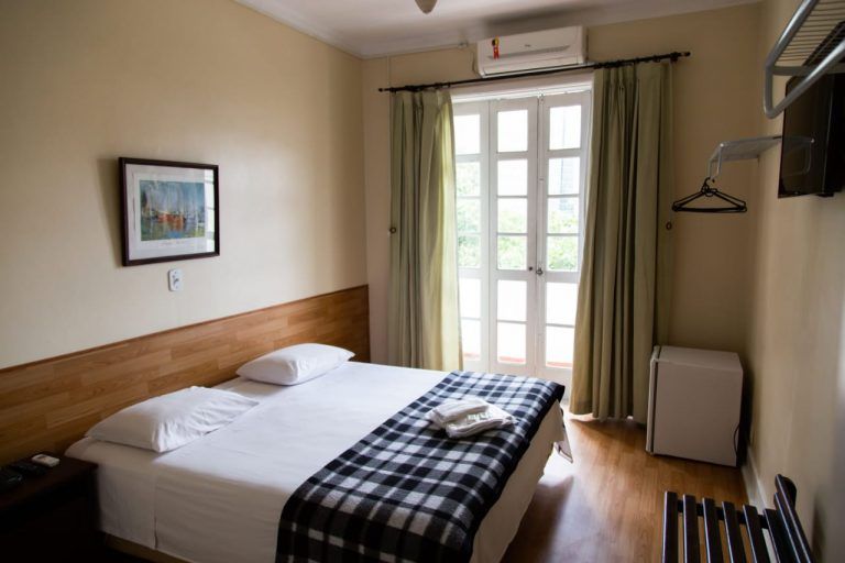 Quarto de casal com vista